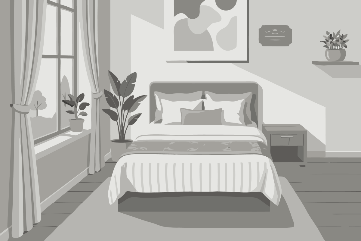 Apartamento de 1 Quarto com 2 Camas de Solteiro